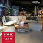 Borek Softline Loungeset -53% korting, Tuin en Terras, Nieuw, Teakhout, Loungeset, Hocker