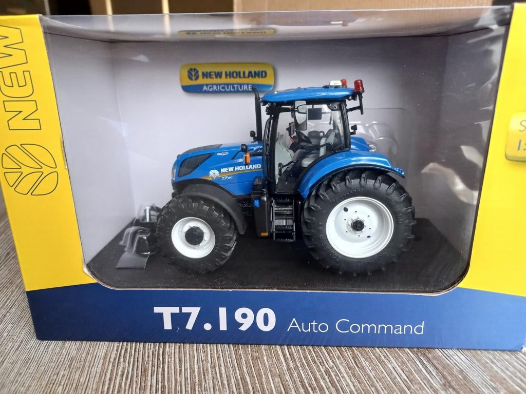 New Holland T7.190 Auto Command UH, Ophalen of Verzenden, Nieuw, Tractor of Landbouw, Universal Hobbies