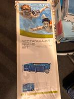 Intex zwembad rechthoekig met diverse toebehoren, Tuin en Terras, Zwembaden, Ophalen, Zo goed als nieuw, Opzetzwembad, 200 tot 400 cm