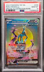 Iron Crown EX 206 PSA 10 GEM MINT Paradox, Ophalen of Verzenden, Zo goed als nieuw