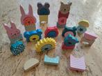 Houten dieren speelblokken hema, Kinderen en Baby's, Speelgoed | Houten speelgoed, Ophalen of Verzenden, Zo goed als nieuw, Overige typen