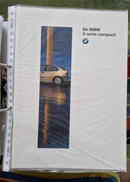 Folders BMW 3 serie en 4 serie, Boeken, Auto's | Folders en Tijdschriften, Zo goed als nieuw, BMW, Verzenden