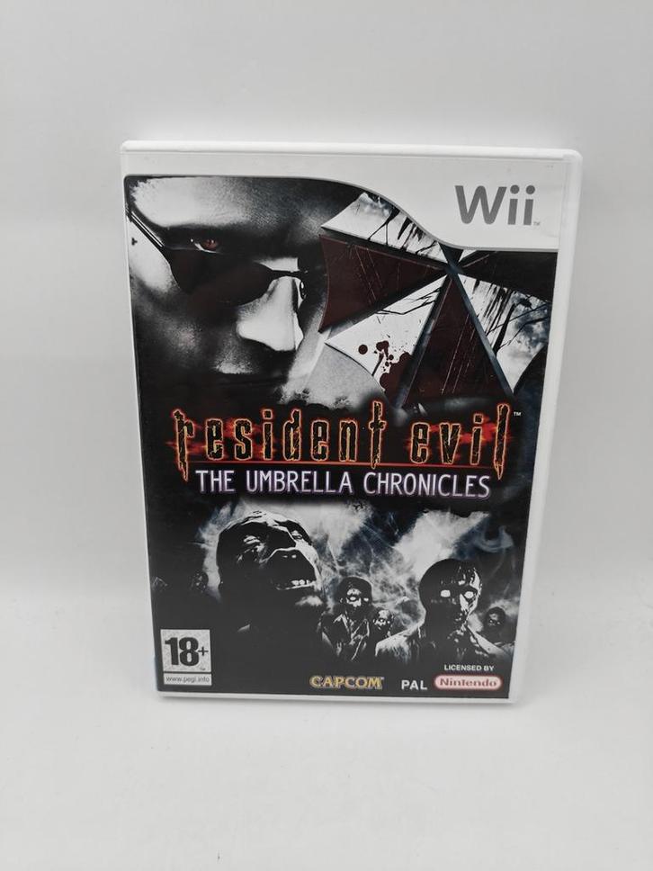 Resident Evil the umbrella chronicles Wii, Spelcomputers en Games, Games | Nintendo Wii, Zo goed als nieuw, Avontuur en Actie