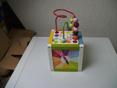 Speelkubus Janod, Kinderen en Baby's, Speelgoed | Houten speelgoed, Gebruikt, Ophalen of Verzenden