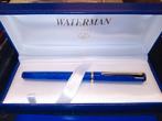 WATERMAN. Mooie apostrophe marble blue vulpen, Vulpen, Ophalen of Verzenden, Zo goed als nieuw, Waterman