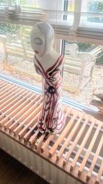 * Bijzonder keramisch beeld van elegante vrouw, Antiek en Kunst, Ophalen of Verzenden