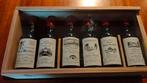 Mini Bordeaux flesjes in houten doos, Ophalen of Verzenden, Nieuw, Frankrijk, Rode wijn