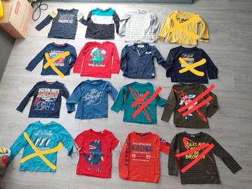 Longsleeves maat 104 jongen longsleeve shirts shirt beschikbaar voor biedingen