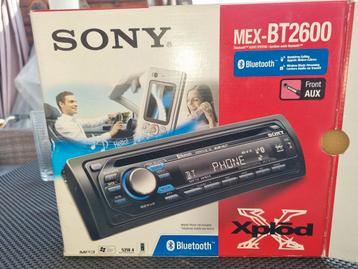 SONY MEX - BT2600 met Bluetooth NIEUW in doos.  beschikbaar voor biedingen