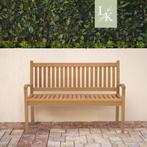 Landelijk klassieke tuinbank - Kings Cross teakhout