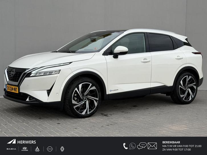 Nissan Qashqai 1.5 e-Power Tekna Plus / All Season banden /, Auto's, Nissan, Bedrijf, Te koop, Qashqai, 360° camera, ABS, Achteruitrijcamera