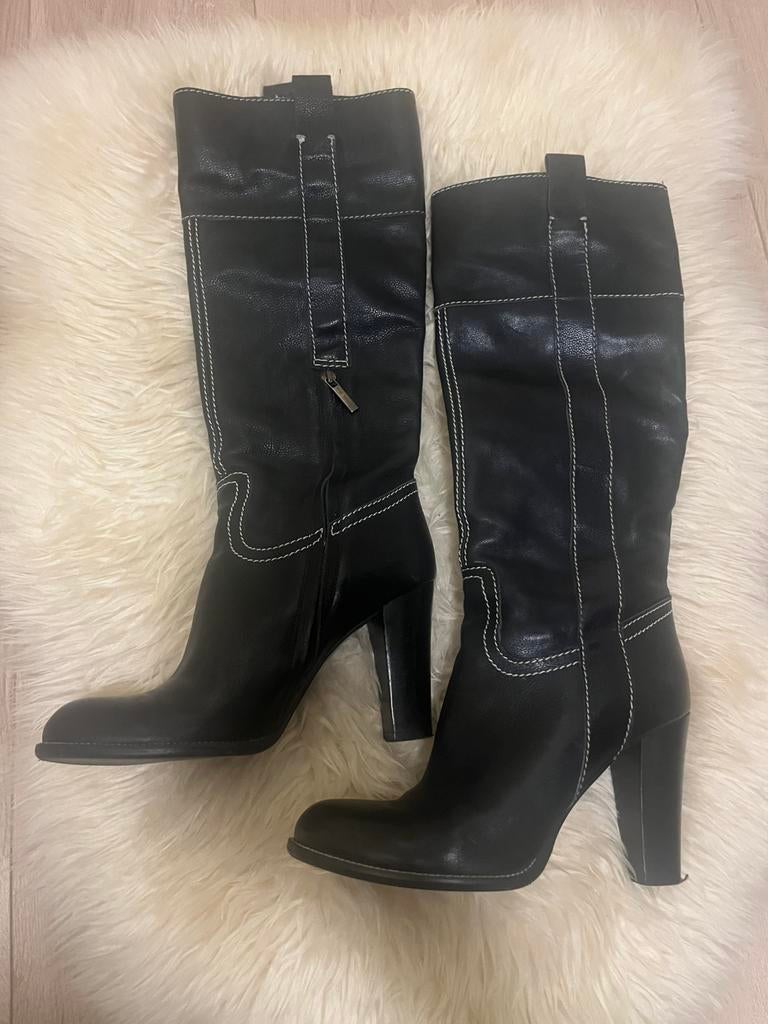 Nieuwe laarzen The Seller / 39,5, Kleding | Dames, Schoenen, Hoge laarzen, Zwart, Nieuw, Ophalen of Verzenden