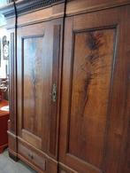 Antieke Pastoorskast Empire Holland Eikenhout in Uitmuntende, Antiek en Kunst, Ophalen of Verzenden