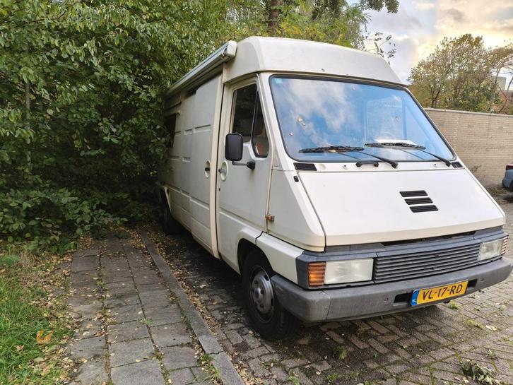 Renault Master 1991, Auto's, Bestelauto's, Particulier, Renault, Diesel, Origineel Nederlands, Beige, Onderhoudsboekje, Ophalen