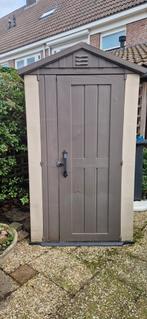 Kunststof Tuinhuisje met Verlichting - 175x120x215cm, Tuin en Terras, Tuinhuizen, Ophalen