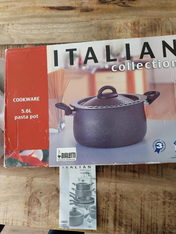 Cookware 5,6 L Pasta Pot, Huis en Inrichting, Keuken | Potten en Pannen, Nieuw, Overige typen, Aluminium, Ophalen of Verzenden