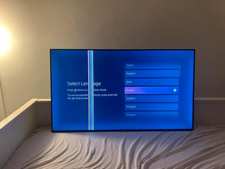 Hisense 55 inch smart tv (defect), Audio, Tv en Foto, Televisiebeugels, Zo goed als nieuw, Ophalen