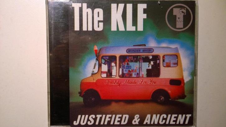 The KLF - Justified & Ancient, Cd's en Dvd's, Cd Singles, Zo goed als nieuw, Pop, 1 single, Maxi-single, Ophalen of Verzenden