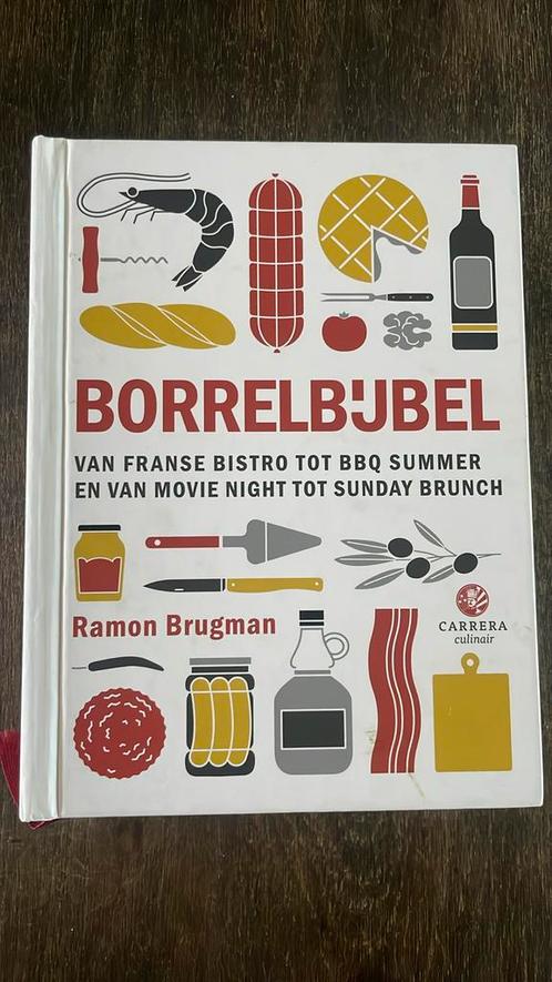 Ramon Brugman - Borrelbijbel, Boeken, Kookboeken, Zo goed als nieuw, Ophalen of Verzenden