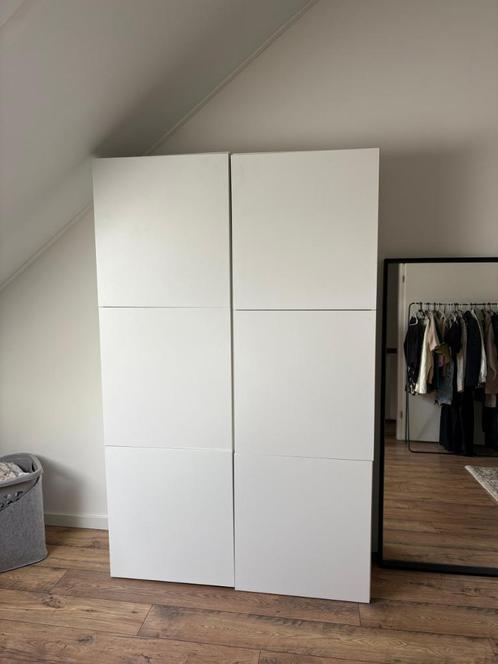 2x Modular IKEA cabinets in white, Huis en Inrichting, Kasten | Kledingkasten, Minder dan 100 cm, Ophalen