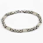 Roestvrij Stalen Koningsarmband - Schakel Armband Heren, Sieraden, Tassen en Uiterlijk, Armbanden, Staal, Birgitta-Gracht 33, 6465 EL Kerkrade, Nederland