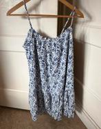 Zomers jurkje/topje met Delfts blauwe bloemen - Maat S/L, Kleding | Dames, Jumpsuits, Ophalen of Verzenden, Zo goed als nieuw