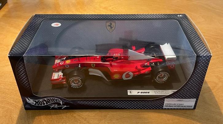Michael SCHUMACHER | Ferrari F2002 1:18, Hobby en Vrije tijd, Modelauto's | 1:18, Zo goed als nieuw, Auto, Hot Wheels, Ophalen of Verzenden
