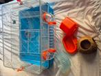 Hamster kooi, Dieren en Toebehoren, Kooi, Gebruikt, Minder dan 75 cm, Hamster