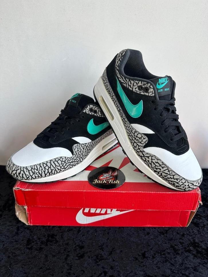 Nike air Max 1 Atmos Elephant (2017) - size 44, Kleding | Heren, Schoenen, Zo goed als nieuw, Sneakers of Gympen, Overige kleuren