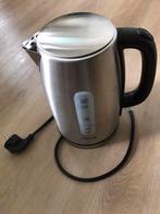 Waterkoker Tomado RVS 1.7 liter zo goed als nieuw, 1 tot 2 liter, Ophalen of Verzenden, Zo goed als nieuw, Rvs