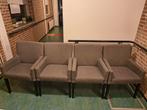 Grijze kamer stoelen, Ophalen, Gebruikt, Vier, Stof