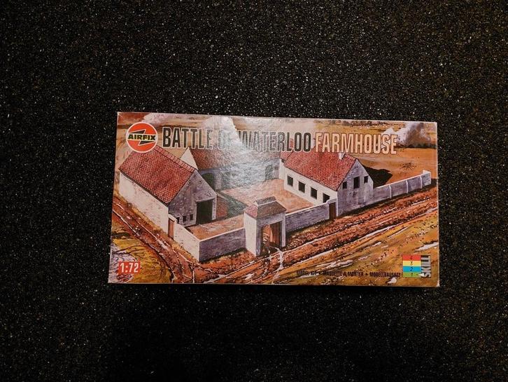 Airfix Waterloo boerderij "Hougoumont", Hobby en Vrije tijd, Modelbouw | Figuren en Diorama's, Zo goed als nieuw, Diorama, 1:50 of kleiner