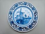 Delfts Blauw bord met molen, Antiek en Kunst, Antiek | Wandborden en Tegels, Ophalen