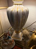Mooie lampen poot  goud met wit, Antiek en Kunst, Ophalen of Verzenden