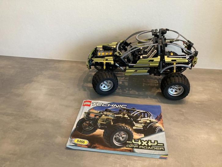 Lego 8466 Technic 4 X 4 Off-Roader, Kinderen en Baby's, Speelgoed | Duplo en Lego, Gebruikt, Lego, Complete set, Ophalen of Verzenden