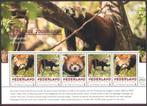 Postzegels Bedreigde zoogdieren: Rode Panda, Ophalen of Verzenden, Na 1940, Postfris