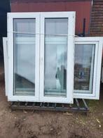 Kunststof ramen, Doe-het-zelf en Verbouw, Kozijnen en Schuifpuien, Kunststof, Gebruikt, Raamkozijn, Niet ingevuld