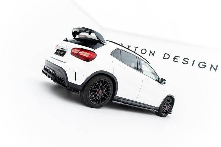 Maxton Design Mercedes GLA 45 AMG Facelift Side Skirts Diffu, Auto diversen, Tuning en Styling, Ophalen of Verzenden