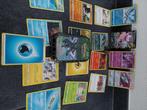 Pokemon kaarten, origineel. Leuke set met opbergbox en munt, Ophalen, Zo goed als nieuw, Meerdere kaarten