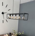 Industriële lamp incl lampen, Huis en Inrichting, Lampen | Hanglampen, Ophalen of Verzenden, Zo goed als nieuw, Minder dan 50 cm
