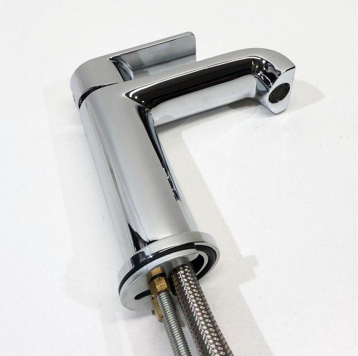 WIESBADEN LIMA WASATFELKRAAN CHROOM, Doe-het-zelf en Verbouw, Sanitair, Nieuw, Kraan, Chroom, Ophalen of Verzenden