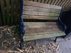 Tuinbank gietijzerenbank terrasbank, Ophalen of Verzenden, Zo goed als nieuw, Metaal