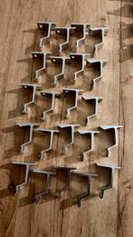 22x Trapleuning beugels, Ophalen, Gebruikt, Overige typen, Rvs