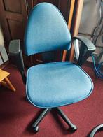 Kinnarps Bureaustoel, Huis en Inrichting, Ophalen, Gebruikt, Blauw, Bureaustoel