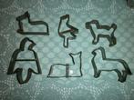 Set van 6 stuks antieke bakvormpjes, Ophalen of Verzenden