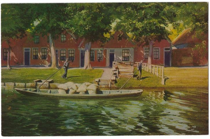 Edam. Opruimingskaart, Verzamelen, Ansichtkaarten | Nederland, Ongelopen, Noord-Holland, 1920 tot 1940, Verzenden