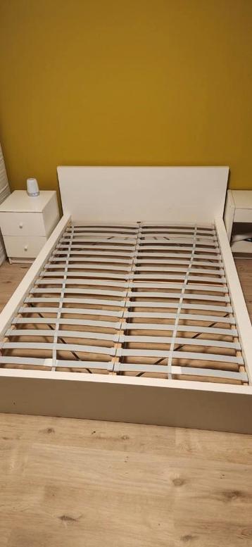 Ikea bed frame met lattenbodems 140x200 - afbeelding 2
