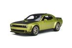 Dodge Challenger R/T Scat Pack Lichtgroen GT Spirit GT411, Hobby en Vrije tijd, Modelauto's | 1:18, Overige merken, Auto, Verzenden