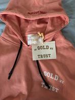 Roze In Gold We Trust Hoody nieuw, Kleding | Dames, Ophalen of Verzenden, Nieuw, Maat 38/40 (M), Roze