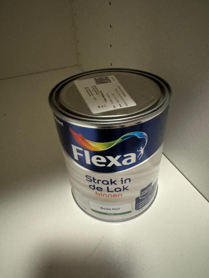 Flexa strak in de lak, Doe-het-zelf en Verbouw, Verf, Beits en Lak, Nieuw, Lak, Minder dan 5 liter, Overige kleuren, Ophalen of Verzenden